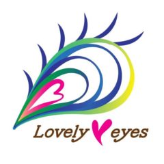 Lovely eyesロゴ
